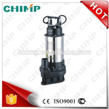 O CHIMP BOMBEIA as bombas de água submergíveis de aço inoxidável da água de esgoto de V1100Q 1.5HP